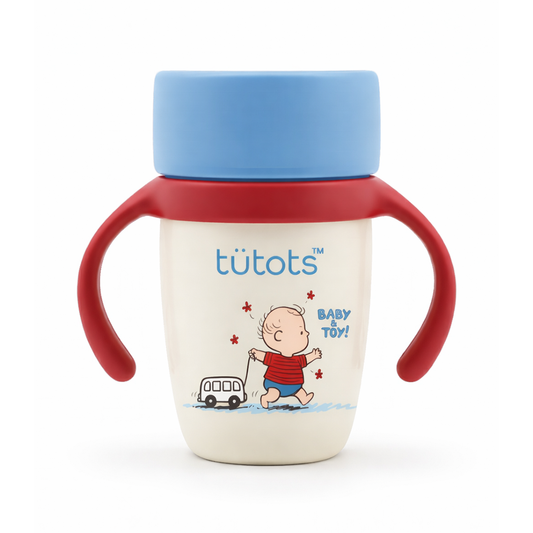tutots 360 Orbit Sipper Cup with Handles| Made from Premium Silicone