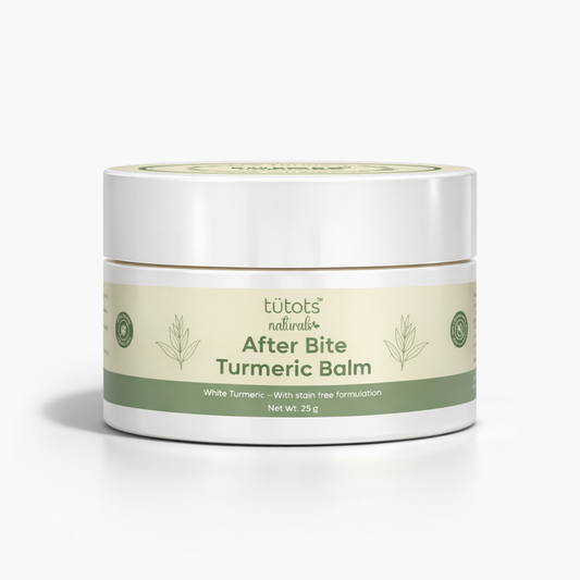 tutots Naturals After Bite Turmeric Balm with Jaitun and Sarso