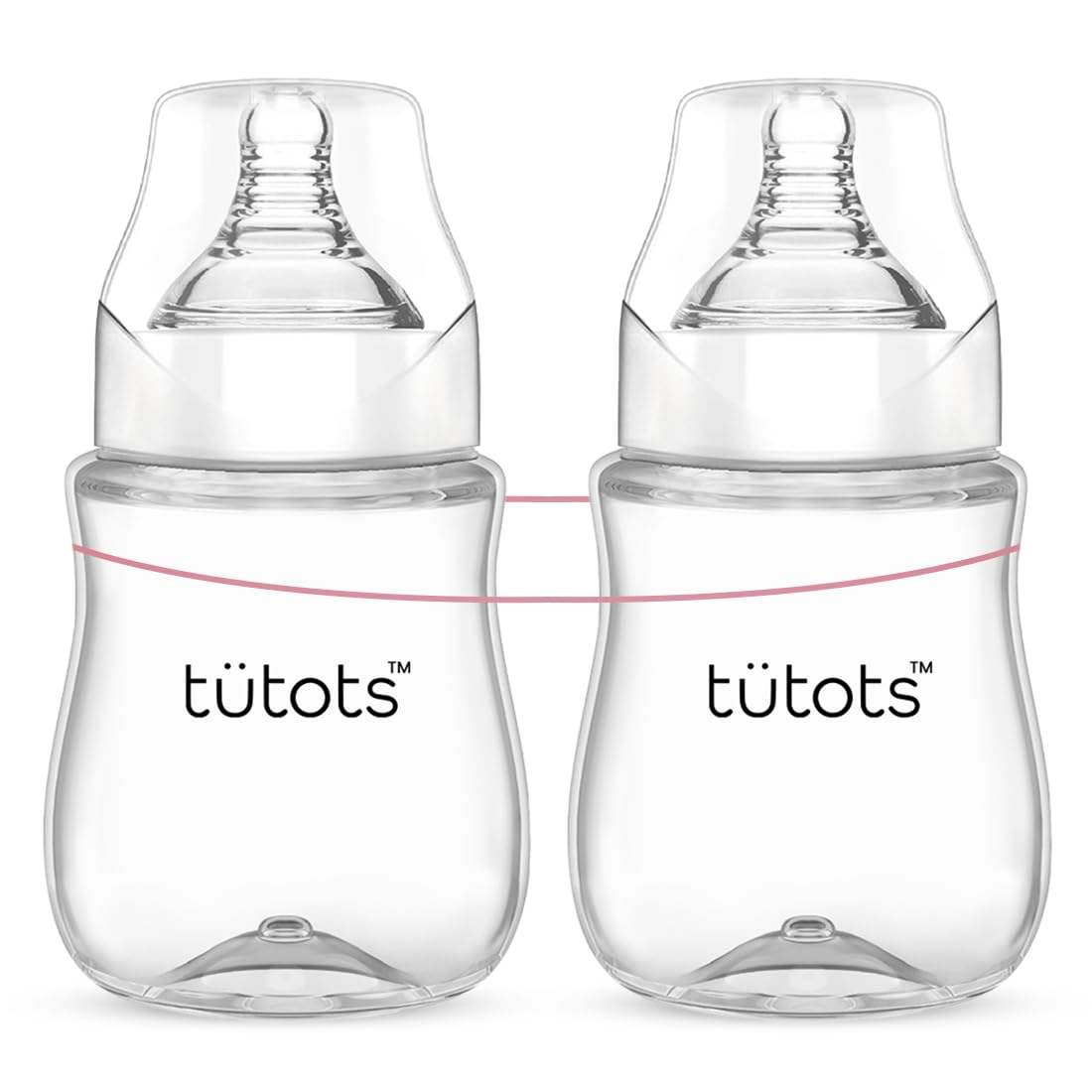 tuetots Feeding Baby Bottle with Spiral Teat | Natural Latch | Anti-Colic Design for Newborns and Infants | BPA Free | 250 ml