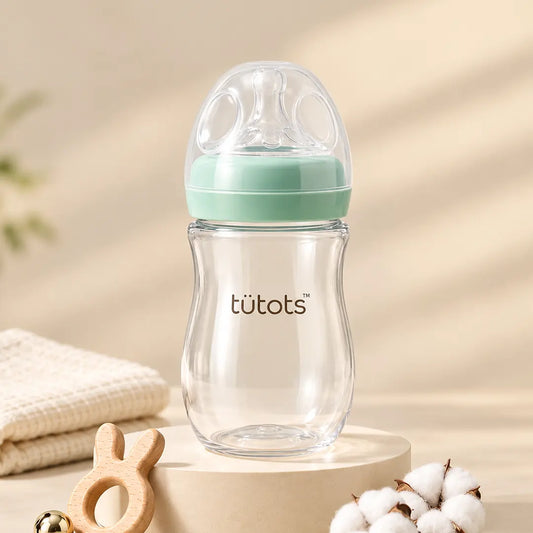 tutots Baby Feeding Bottle, Anti-Colic, BPA-Free 250 ml green