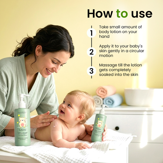 tütots Baby Lotion with Avocado Oil & Quinoa Extracts