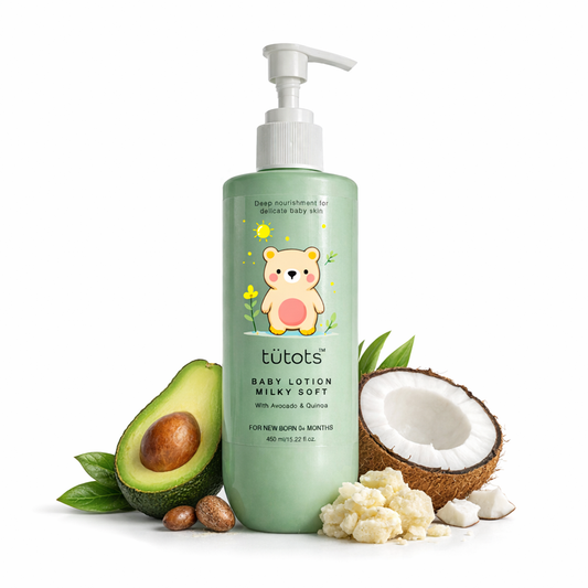 tütots Baby Lotion with Avocado Oil & Quinoa Extracts