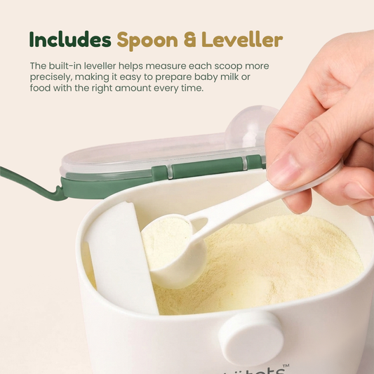 tutots Baby Formula Container with Lock & Scoop