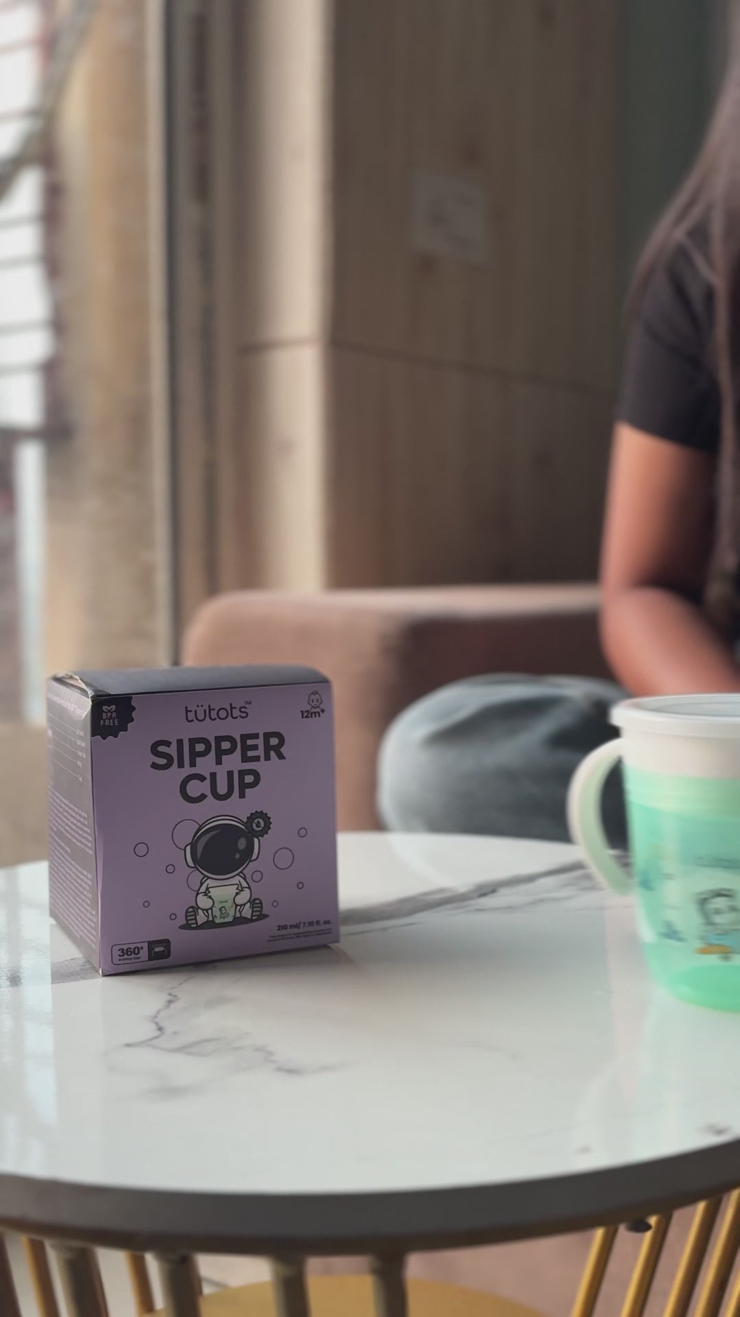 360 sipper cup video