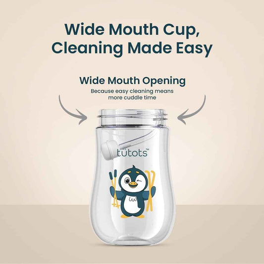 tutots Penguin + Astronaut Straw Sipper Combo Pack
