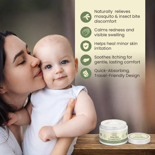 tutots Naturals After Bite Turmeric Balm with Jaitun and Sarso